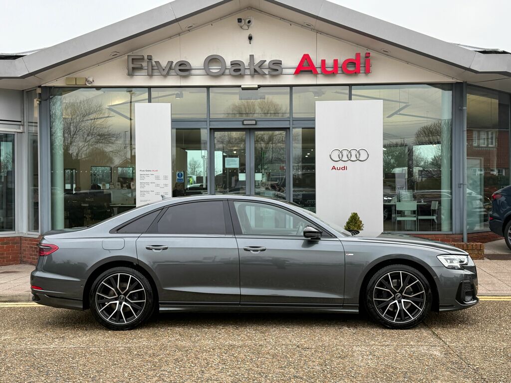 Audi A8 Black Edition Black #2