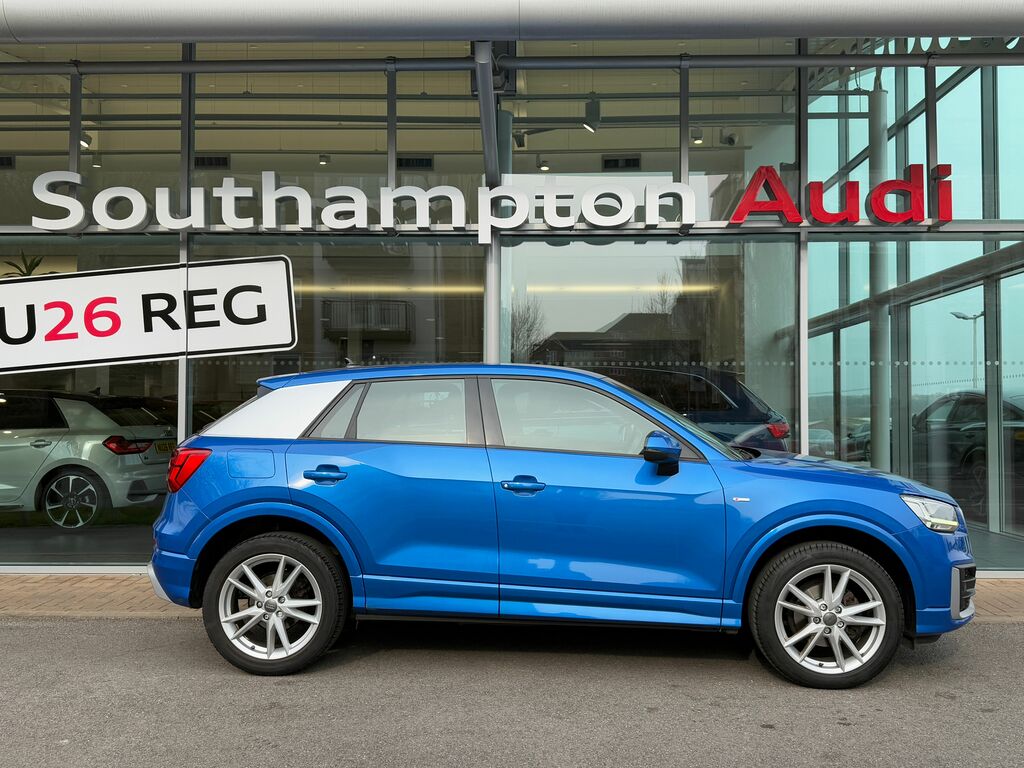 Audi Q2 S Line HJ19FKN Blue #2
