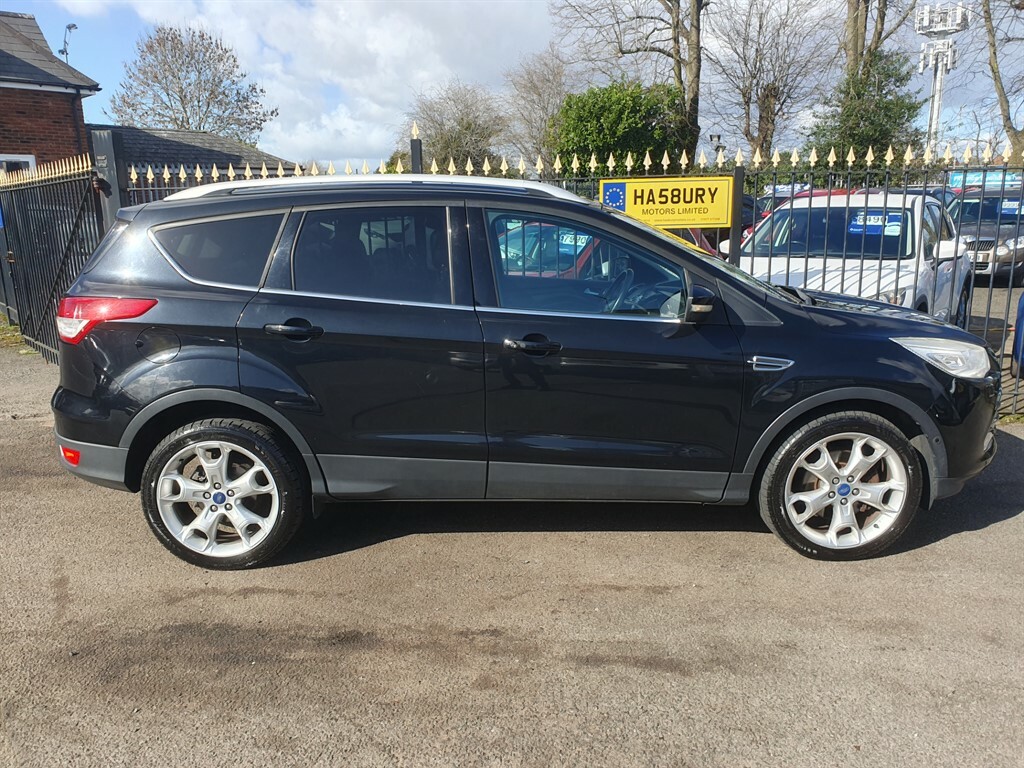Ford Kuga 2.0 Tdci Titanium X Suv Awd Euro SM63LHO Black #4