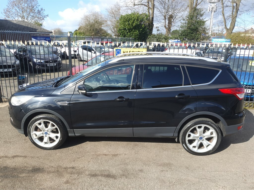 Ford Kuga 2.0 Tdci Titanium X Suv Awd Euro SM63LHO Black #6