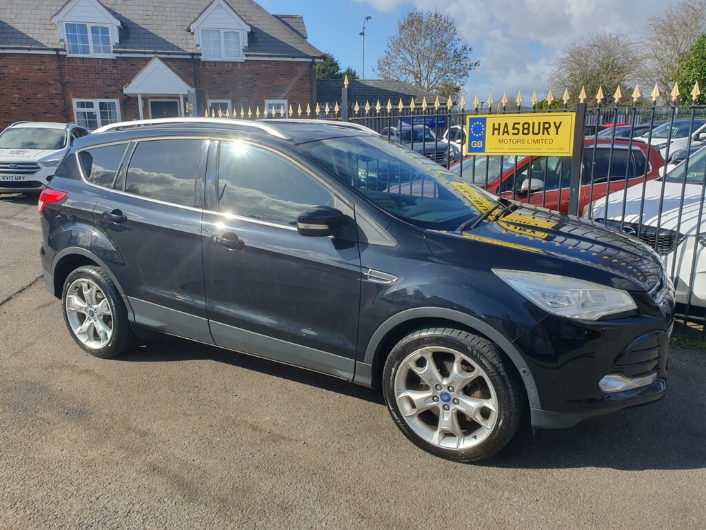 Ford Kuga 2.0 Tdci Titanium X Suv Awd Euro SM63LHO Black #3