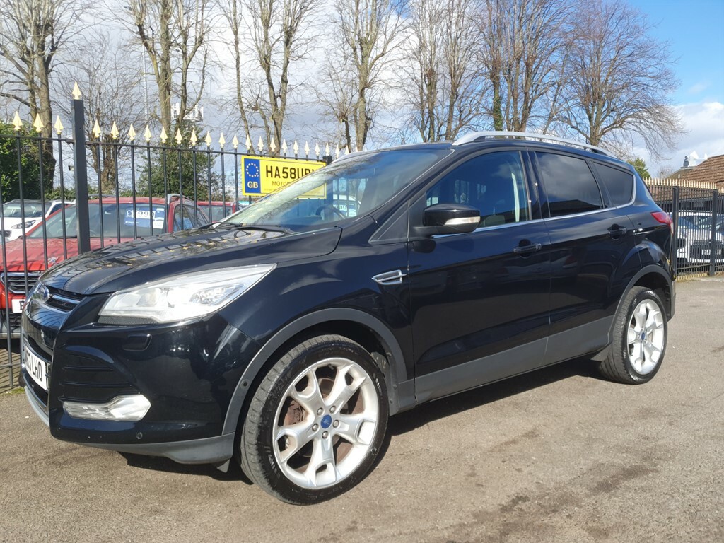 Ford Kuga 2.0 Tdci Titanium X Suv Awd Euro SM63LHO Black #2