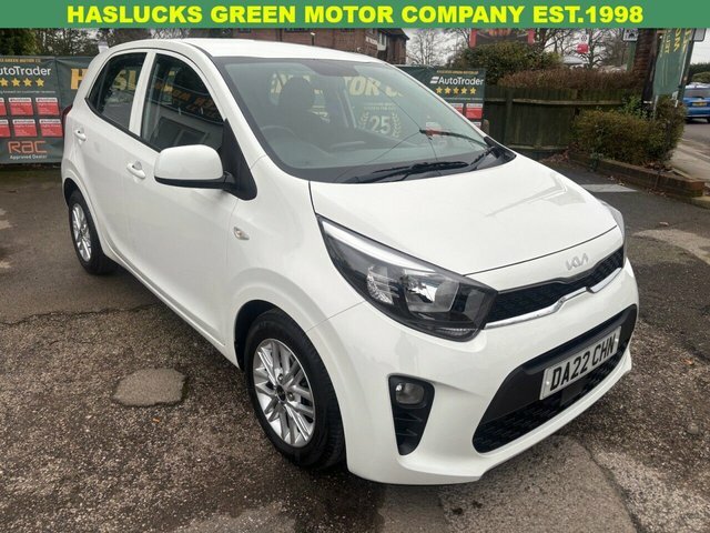 Kia Picanto 1.0 Dpi 2 Hatchback Euro 6 S S White