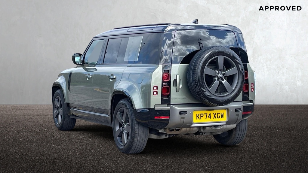 Land Rover Defender 110 D350 X-dynamic Hse Pangea Green KP74XGW Green #2