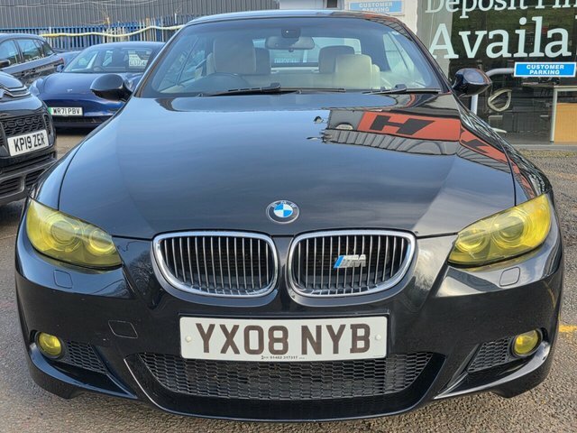 BMW 3 Series 330I M Sport Convertible Black #4