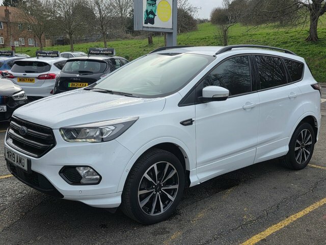 Ford Kuga Ecoboost Gpf St-line Suv WR19AMU White #6