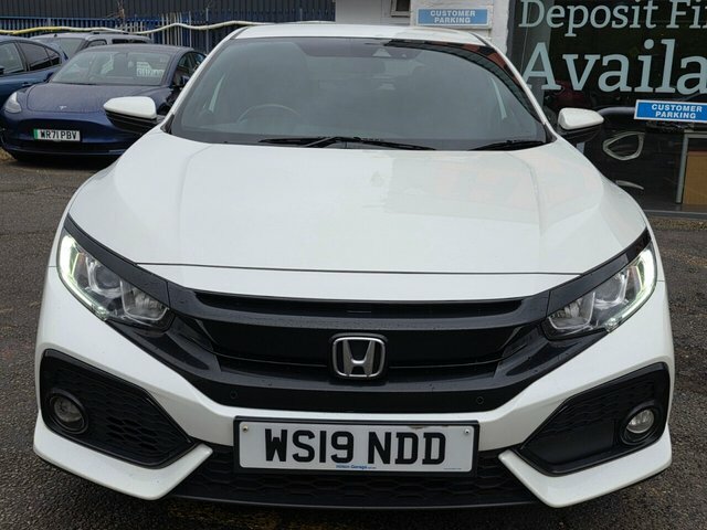 Honda Civic Vtec Turbo Sr Hatchback WS19NDD White #5
