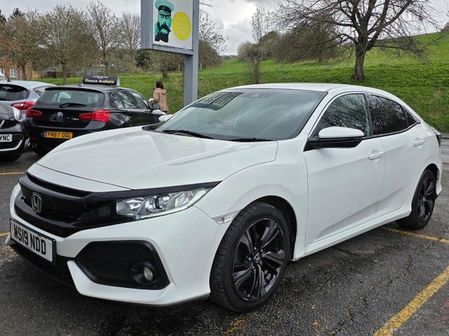 Honda Civic Vtec Turbo Sr Hatchback WS19NDD White #6