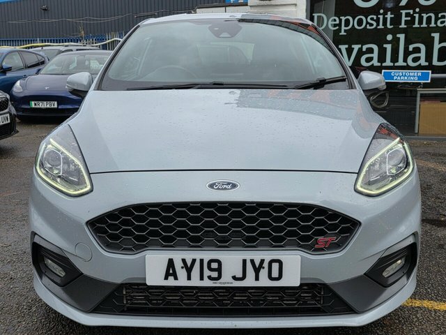 Ford Fiesta Ecoboost St-2 Hatchback AY19JYO Silver #5
