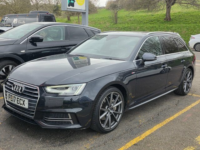 Audi A4 Avant Tdi S Line Estate FE17ECX Blue #6
