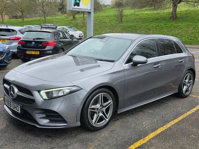 Mercedes-Benz A Class A200d Amg Line Executive FY69UHO Grey #5