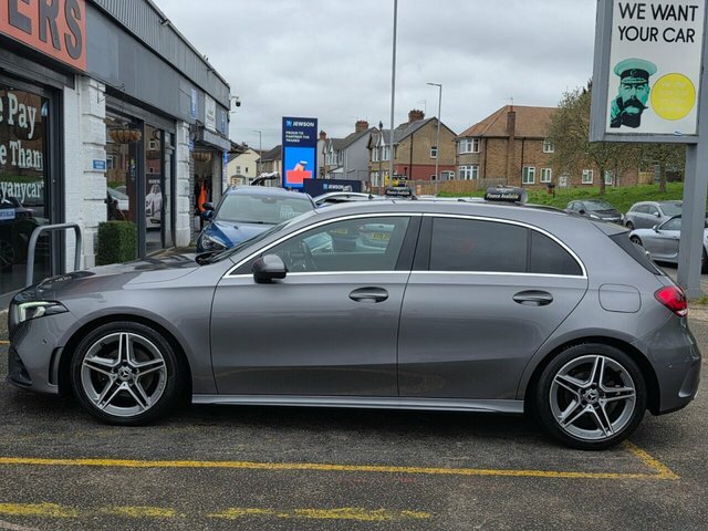 Mercedes-Benz A Class A200d Amg Line Executive FY69UHO Grey #6