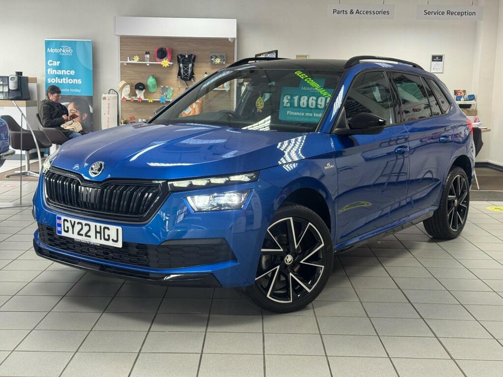 Skoda Kamiq Suv 1.0 Tsi Monte Carlo Euro 6 Ss 202222 Blue #6