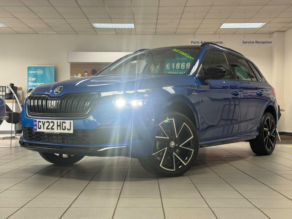 Skoda Kamiq Suv 1.0 Tsi Monte Carlo Euro 6 Ss 202222 Blue