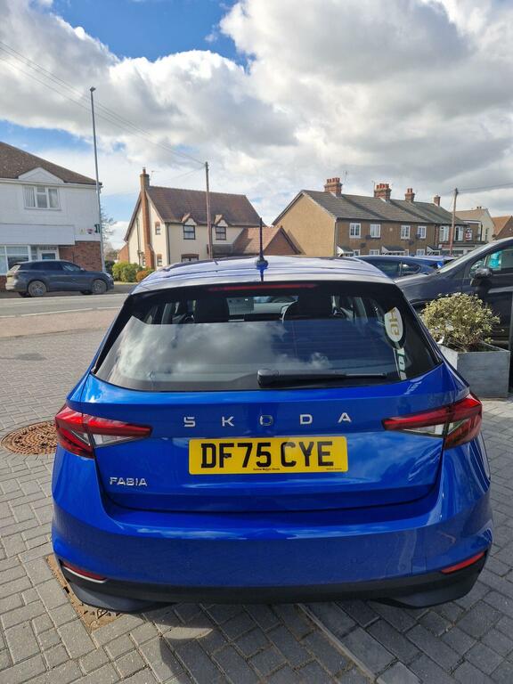 Skoda Fabia Hatchback 1.0 Tsi Se Edition Dsg Euro 6 Ss DF75CYE Blue #6