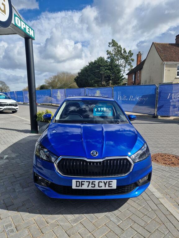 Skoda Fabia Hatchback 1.0 Tsi Se Edition Dsg Euro 6 Ss DF75CYE Blue #2