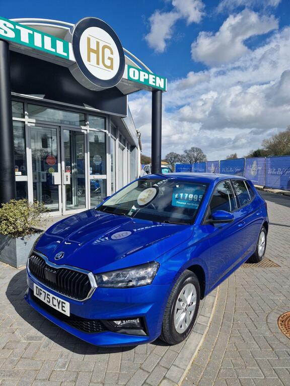Skoda Fabia Hatchback 1.0 Tsi Se Edition Dsg Euro 6 Ss Blue