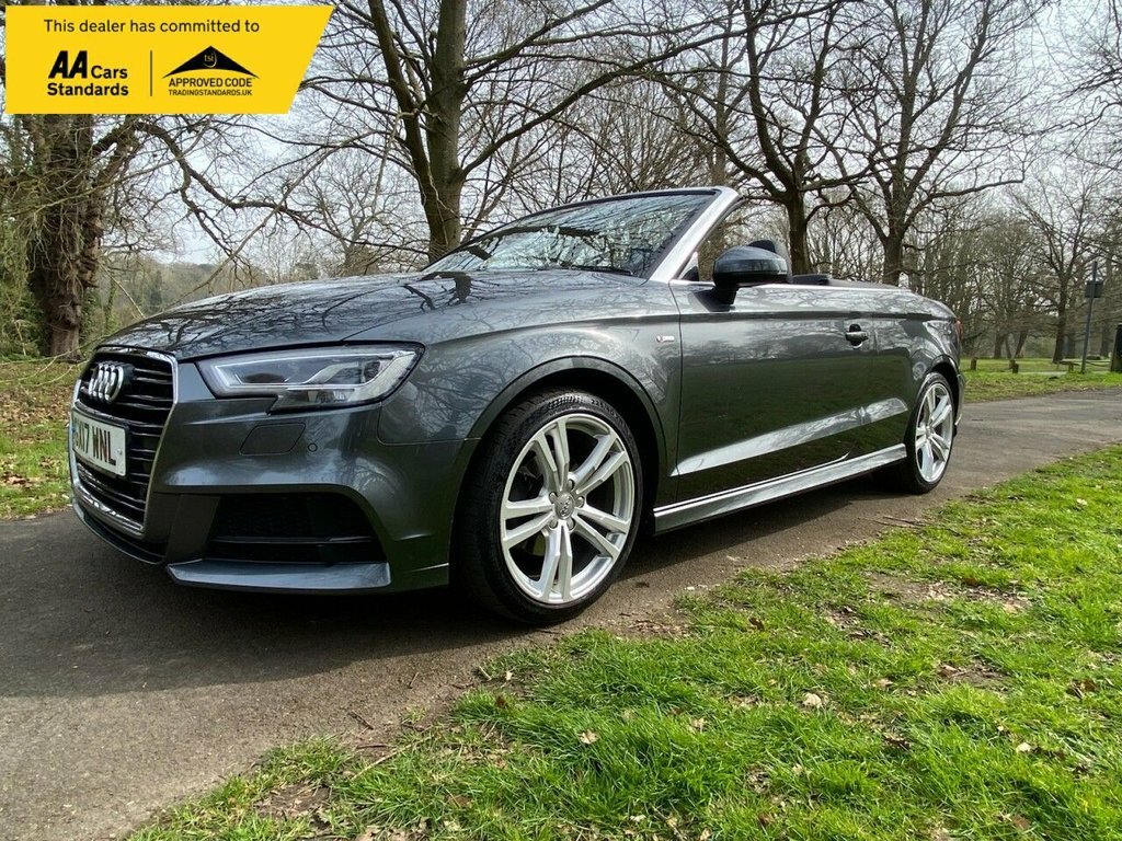 Audi A3 Cabriolet 1.4L S Line Grey #3