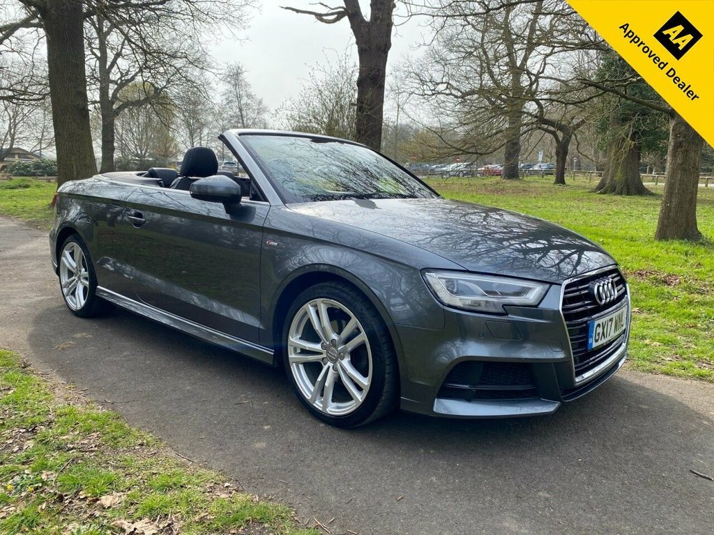 Audi A3 Cabriolet 1.4L S Line Grey