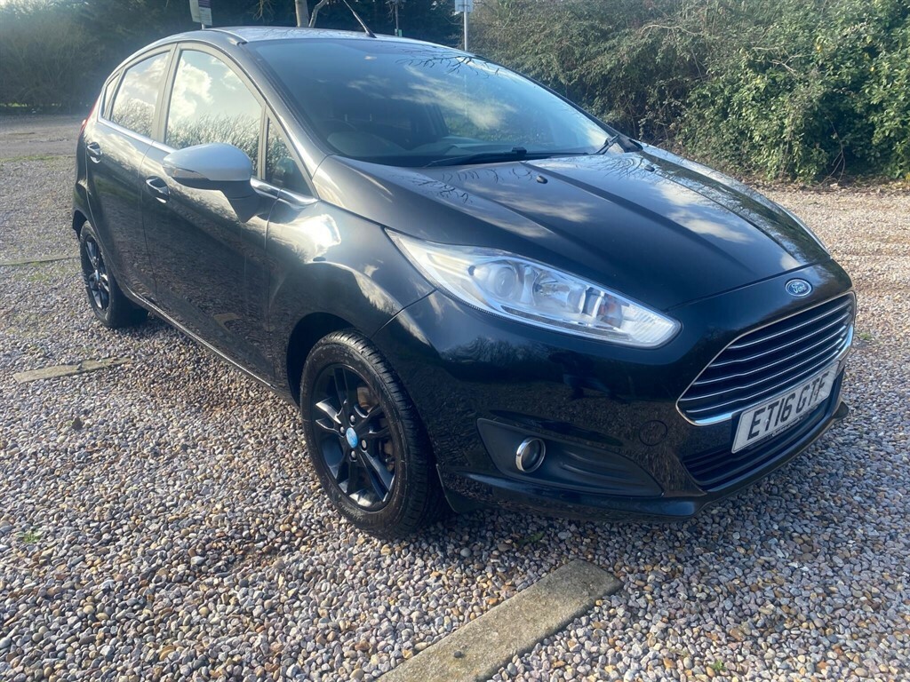 Ford Fiesta 1.0T Ecoboost Zetec Black Edition Euro 6 Ss Black
