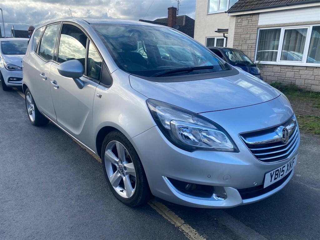 Vauxhall Meriva 1.4I Tech Line Euro 6 Silver