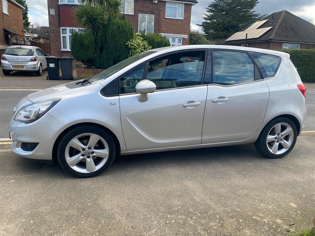 Vauxhall Meriva 1.4I Tech Line Euro 6 YB15XKF Silver #5