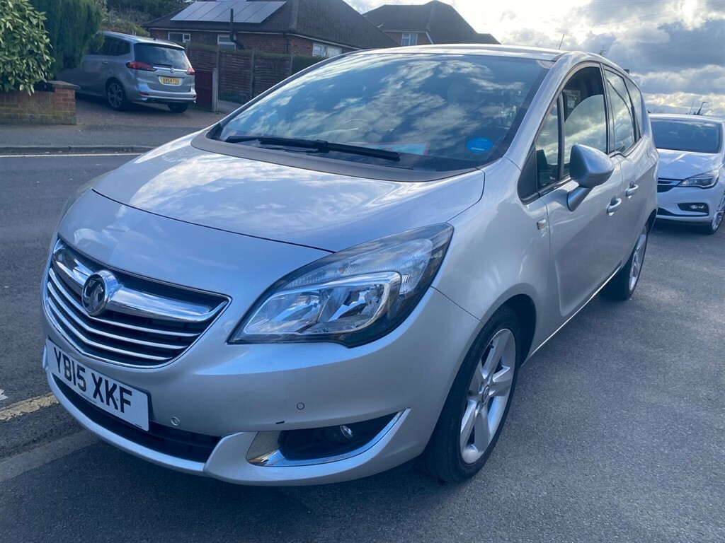 Vauxhall Meriva 1.4I Tech Line Euro 6 YB15XKF Silver #3