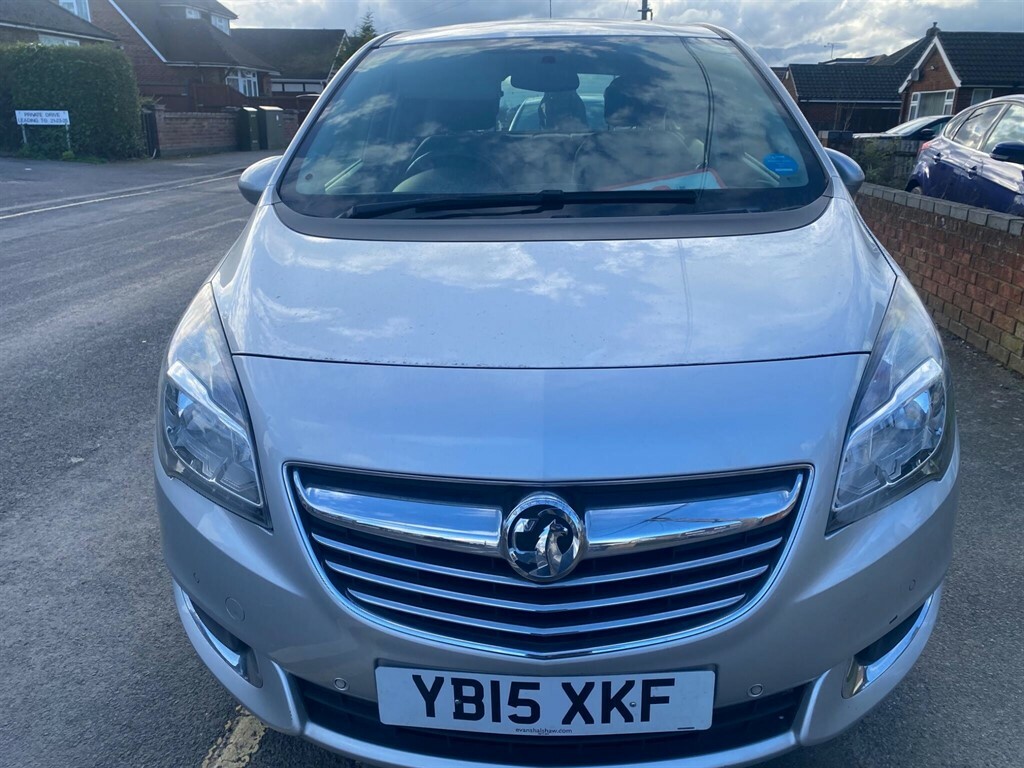 Vauxhall Meriva 1.4I Tech Line Euro 6 YB15XKF Silver #2