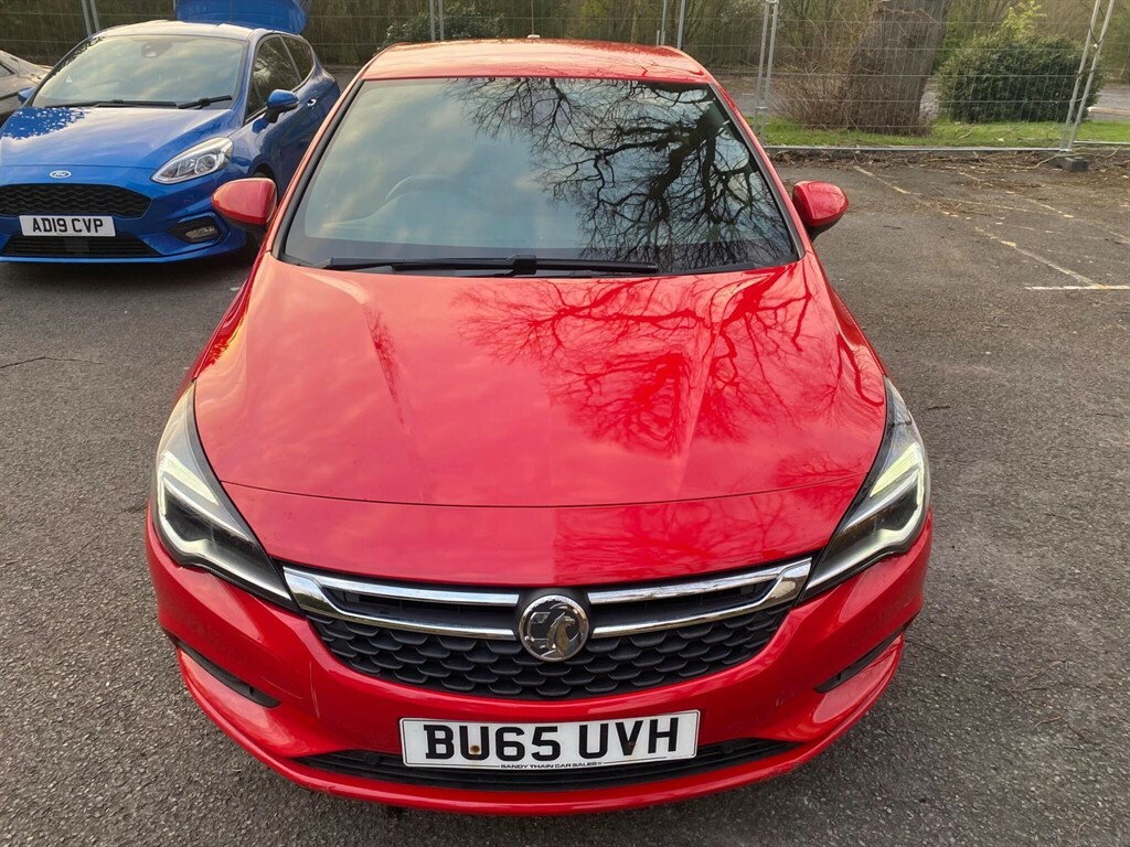 Vauxhall Astra 1.0I Turbo Ecoflex Sri Euro 6 Ss BU65UVH Red #2