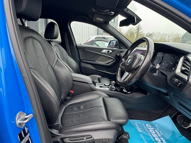 BMW 1 Series 116D M Sport Hatchback YB21EZG Blue #4
