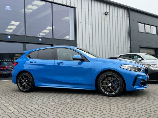 BMW 1 Series 116D M Sport Hatchback YB21EZG Blue #6