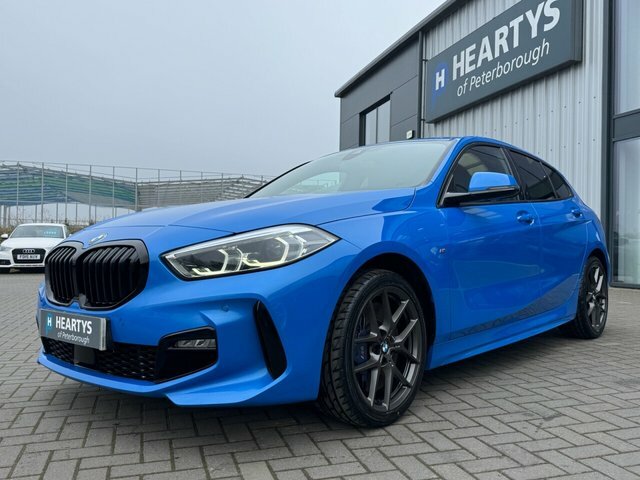 BMW 1 Series 116D M Sport Hatchback YB21EZG Blue #3