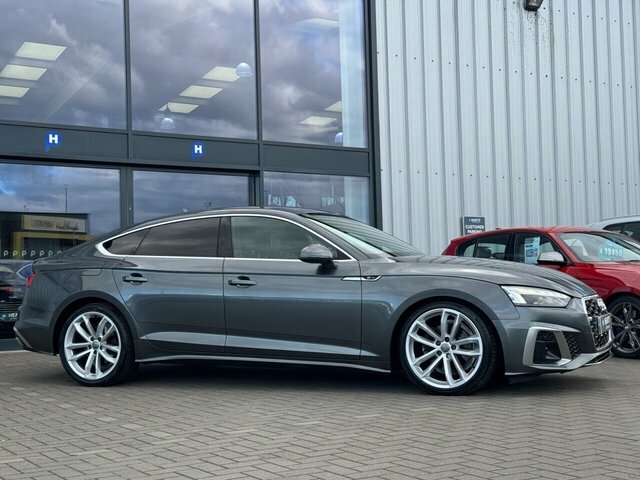 Audi A5 Tdi 35 S Line RK70LTF Grey #6