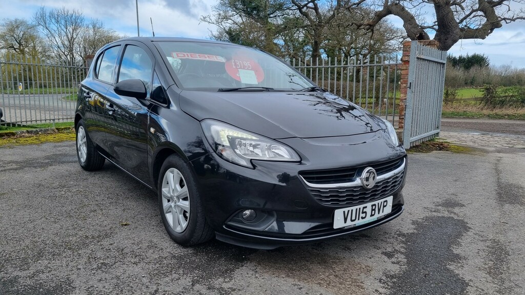 Vauxhall Corsa Hatchback 1.3 Cdti Ecoflex Design 2015 Black