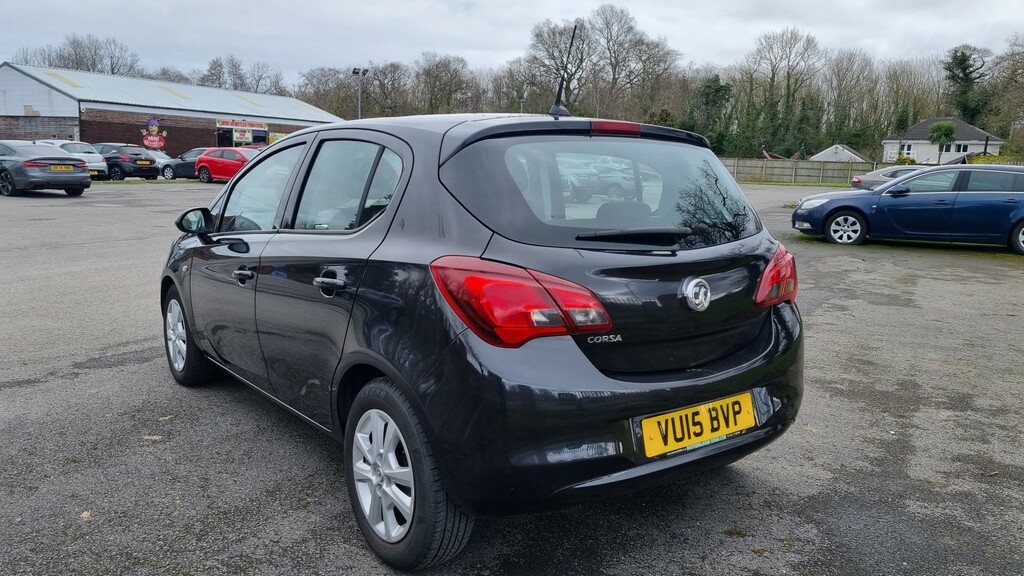 Vauxhall Corsa Hatchback 1.3 Cdti Ecoflex Design 2015 VU15BVP Black #2