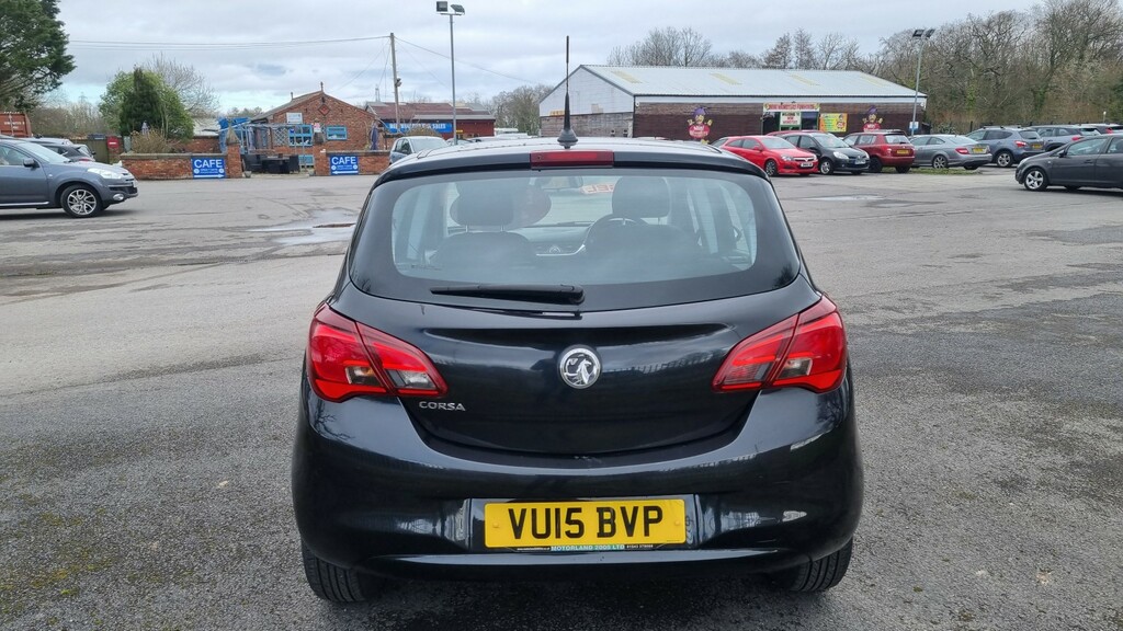 Vauxhall Corsa Hatchback 1.3 Cdti Ecoflex Design 2015 VU15BVP Black #5