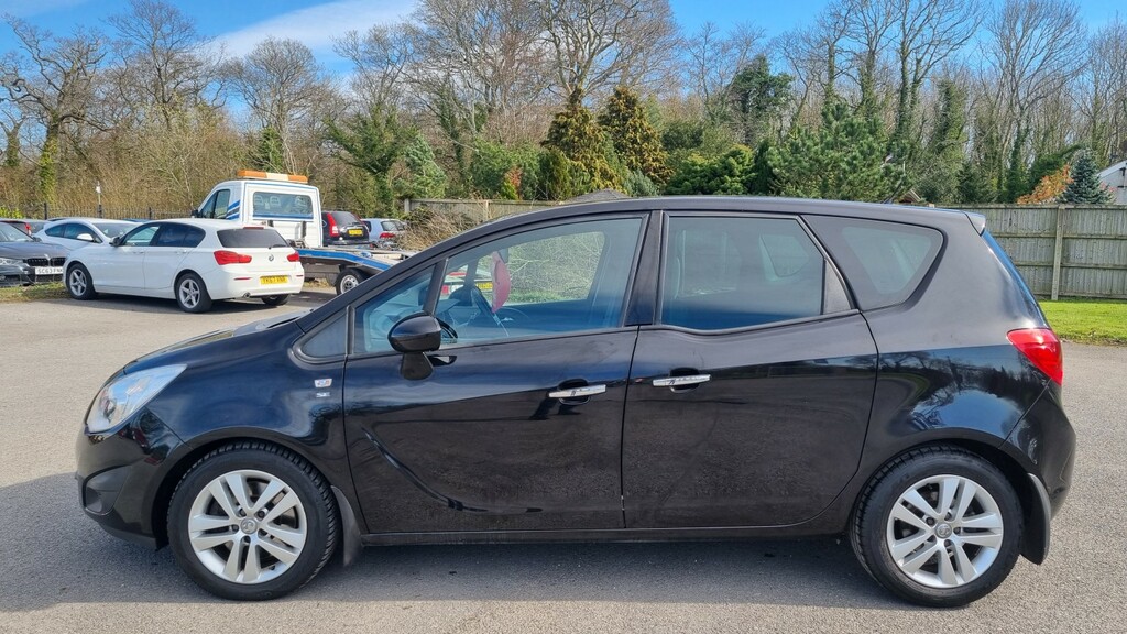 Vauxhall Meriva Mpv 1.4 T 16V Se 2011 SC60KVY Black #3