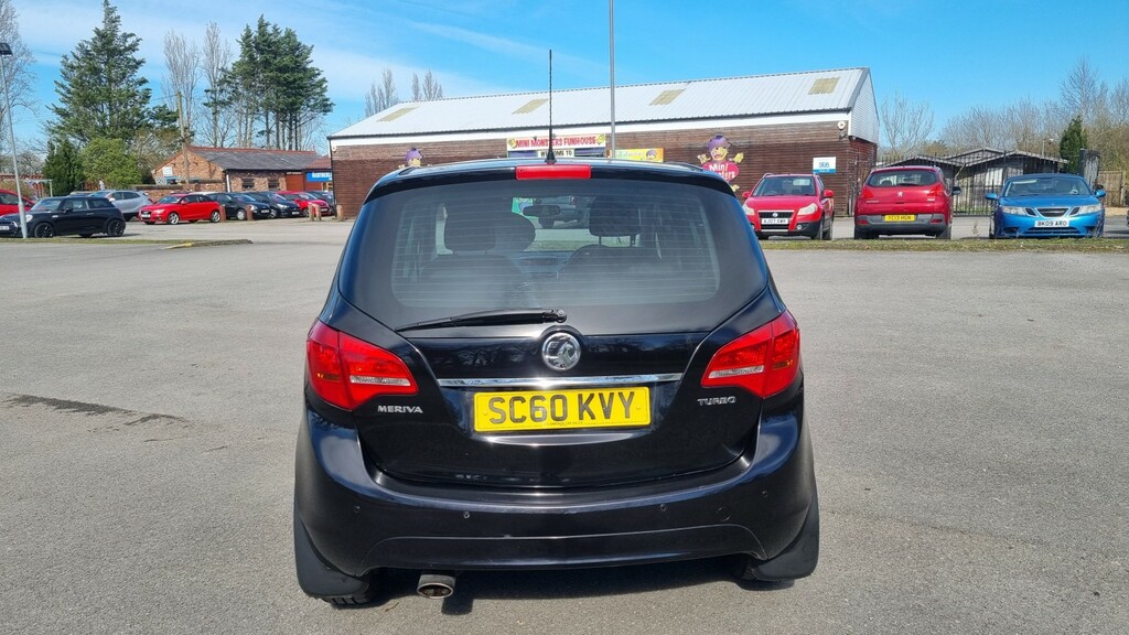 Vauxhall Meriva Mpv 1.4 T 16V Se 2011 SC60KVY Black #5
