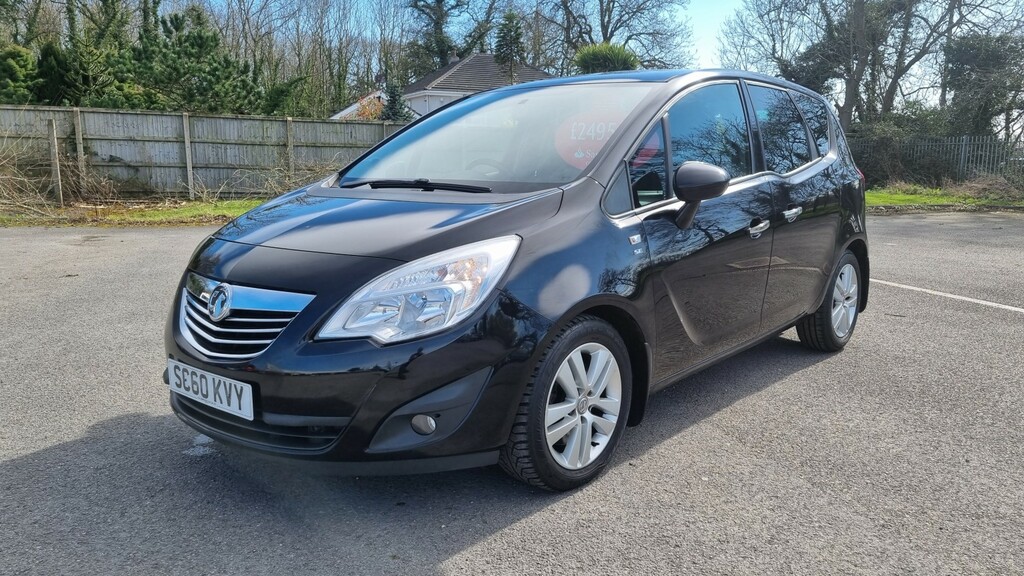 Vauxhall Meriva Mpv 1.4 T 16V Se 2011 Black
