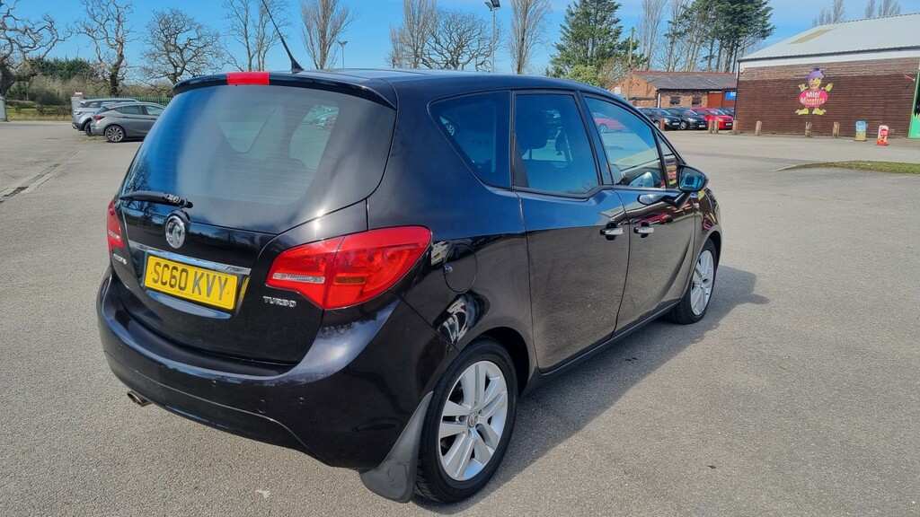 Vauxhall Meriva Mpv 1.4 T 16V Se 2011 SC60KVY Black #2
