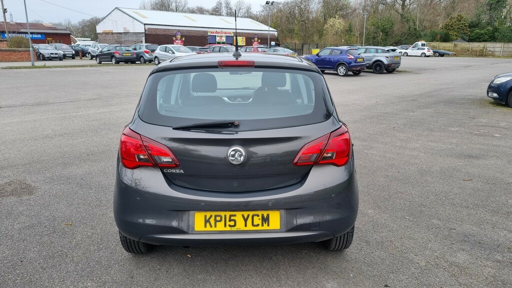 Vauxhall Corsa Hatchback 1.4 I Ecoflex Excite 2015 KP15YCM Grey #5