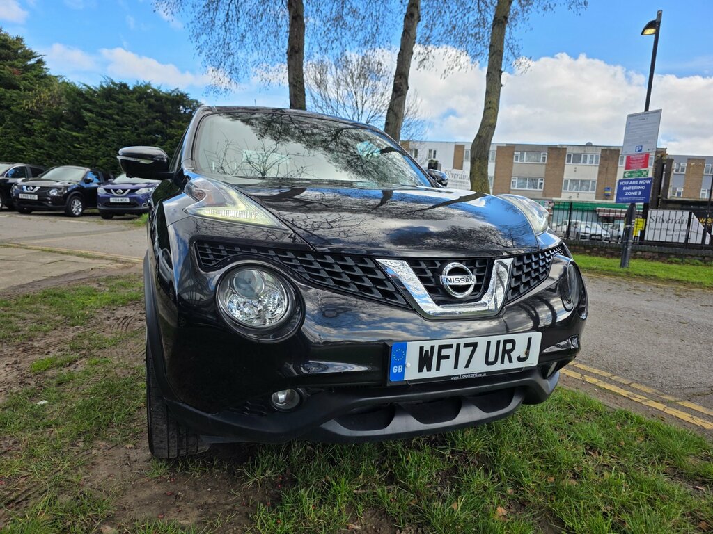 Nissan Juke 1.2 Dig-t Tekna Suv Euro 6 Ss WF17URJ Black #4