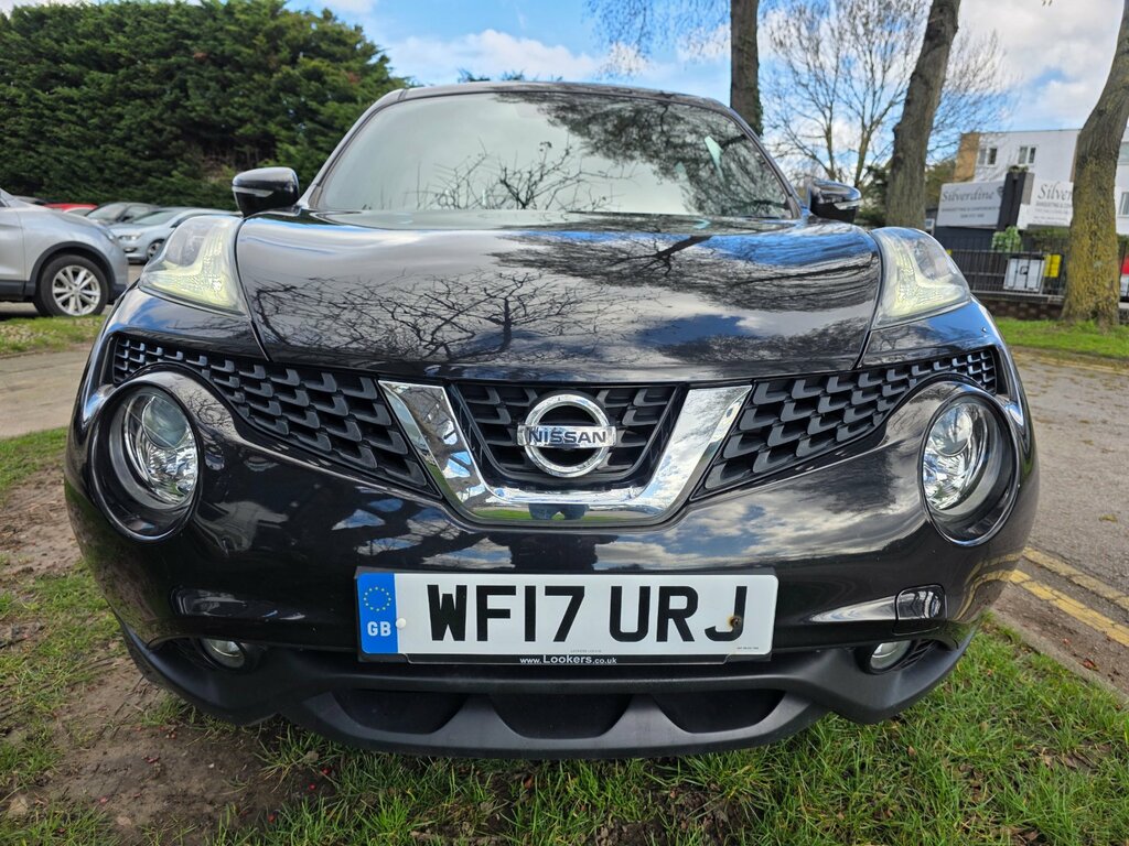 Nissan Juke 1.2 Dig-t Tekna Suv Euro 6 Ss WF17URJ Black #6