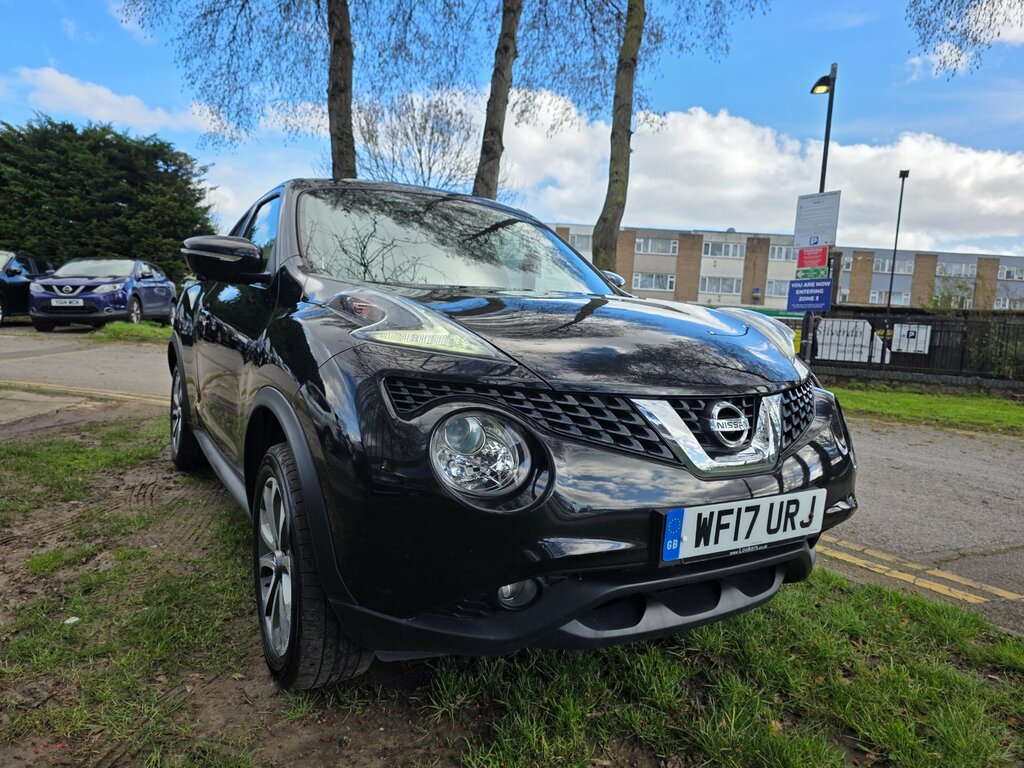 Nissan Juke 1.2 Dig-t Tekna Suv Euro 6 Ss WF17URJ Black #3