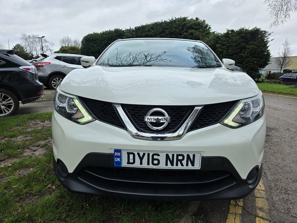 Nissan Qashqai 1.2 Dig-t Visia Suv 2Wd Euro 6 DY16NRN White #3