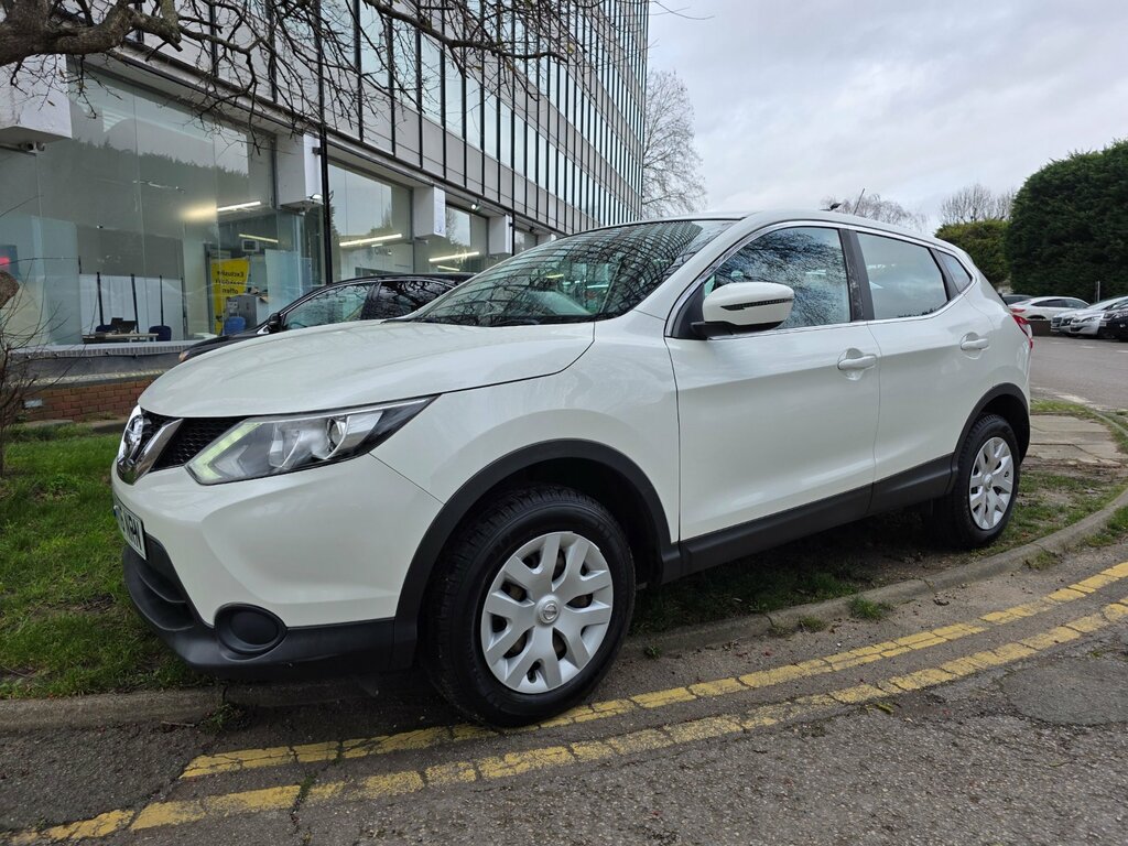 Nissan Qashqai 1.2 Dig-t Visia Suv 2Wd Euro 6 DY16NRN White #5
