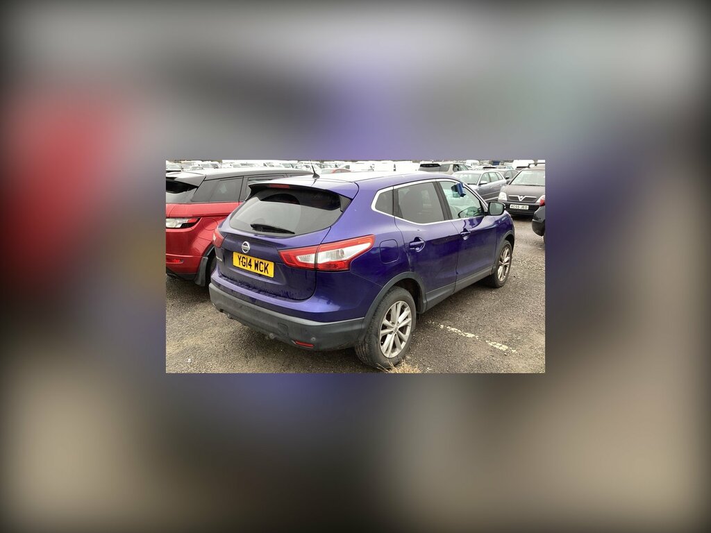 Nissan Qashqai 1.2 Dig-t Acenta Premium Suv 2Wd YG14WCK Blue #2