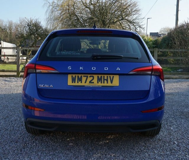 Skoda Scala Tsi Se Hatchback WM72MHV Blue #5