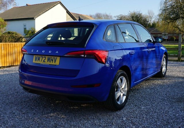 Skoda Scala Tsi Se Hatchback WM72MHV Blue #3