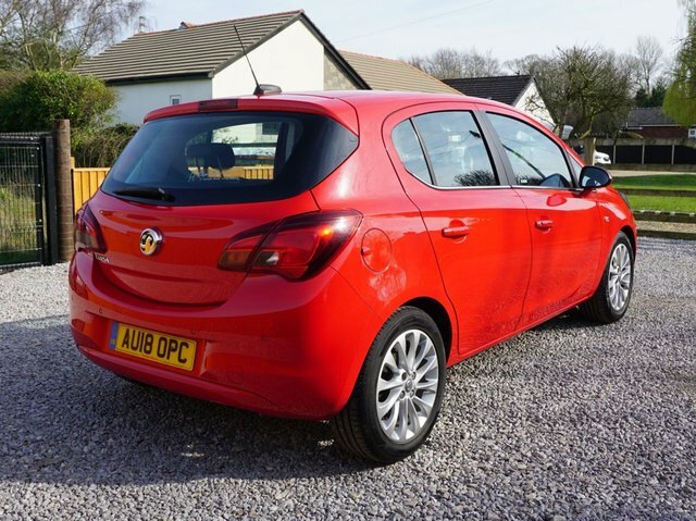 Vauxhall Corsa Se Hatchback AU18OPC Red #3